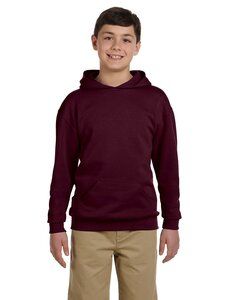 Jerzees 996Y - Youth 8 oz., 50/50 NuBlend® Fleece Pullover Hood  Maroon