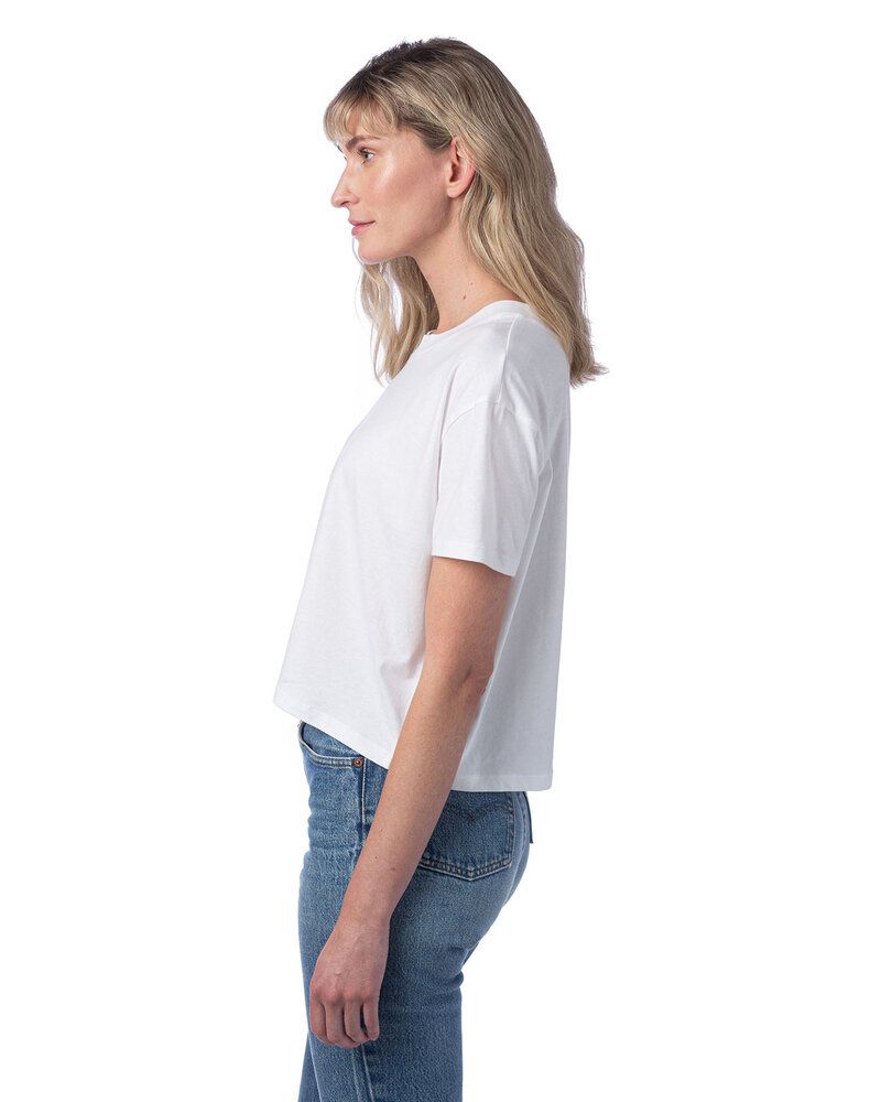 Alternative Apparel 5114C1 - Ladies Go-To Headliner Cropped T-Shirt