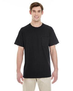 Gildan G530 - Unisex Heavy Cotton Pocket T-Shirt Black