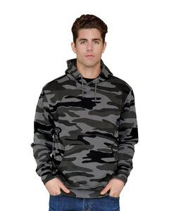 Lane Seven LS14001 - Unisex Premium Pullover Hooded Sweatshirt Slate Camo