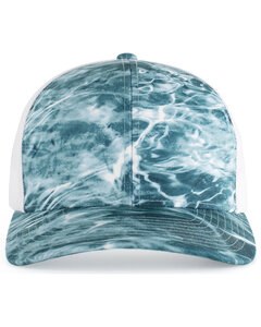 Pacific Headwear 107C - Snapback Trucker Hat Spindrift/White