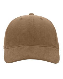 Pacific Headwear P206 - Hybrid Corduroy Dad Cap Brown