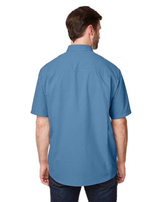 Dri Duck 4445DD - Men's Crosswood Dobby Short-Sleeve Woven Shirt