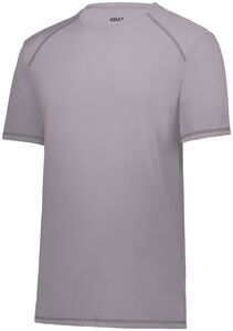 Augusta Sportswear 6843 - Youth Super Soft Spun Poly Tee Athletic Grey