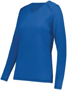 Augusta Sportswear 6847 - Ladies Super Soft Spun Poly Long Sleeve Tee