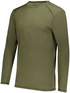 Augusta Sportswear 6846 - Youth Super Soft Spun Poly Long Sleeve Tee Olive