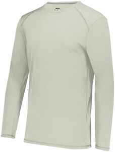 Augusta Sportswear 6846 - Youth Super Soft Spun Poly Long Sleeve Tee Oyster