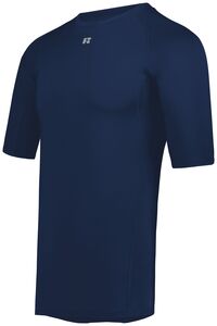 Russell R21CPM - Coolcore® Half Sleeve Compression Tee Navy