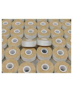 Decoration Supplies LGBBN - Bobbins Polyester_Harriton - Size L White Crdbrd