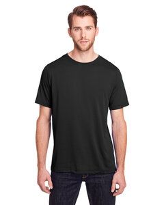Core 365 CE111T - Adult Tall Fusion ChromaSoft Performance T-Shirt Black