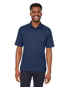 North End NE102 - Men's Replay Recycled Polo Classic Navy