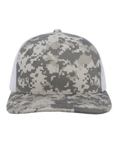 Pacific Headwear 108C - Snapback Trucker Cap Desert/White