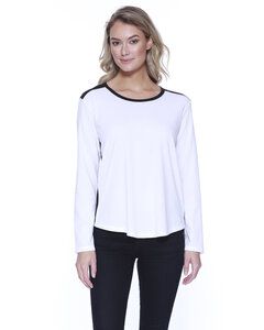 StarTee ST1472 - Ladies CVC Melrose Long-Sleeve T-Shirt