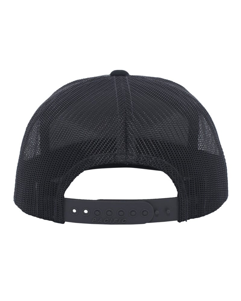 Pacific Headwear P787 - 6-Panel Arch Snapback Trucker Cap