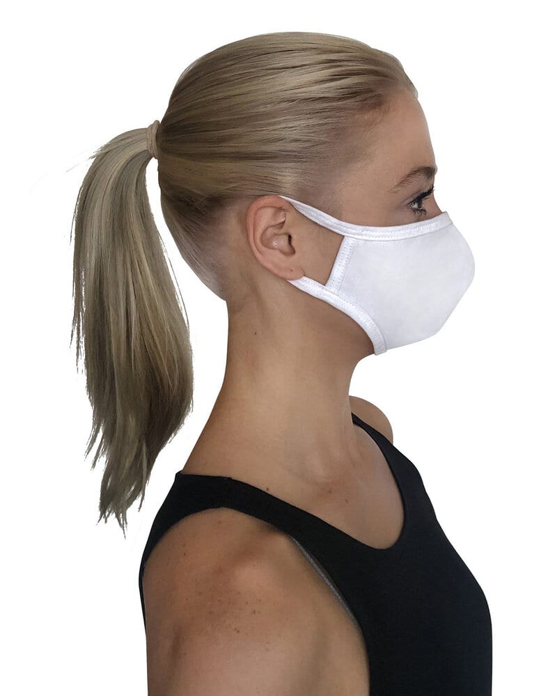 StarTee ST911 - Unisex 2-Layer Cotton Face Mask