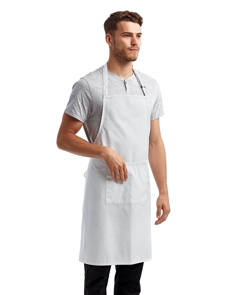 Artisan Collection by Reprime RP154 - Unisex 'Colours' Sustainable Pocket Bib Apron