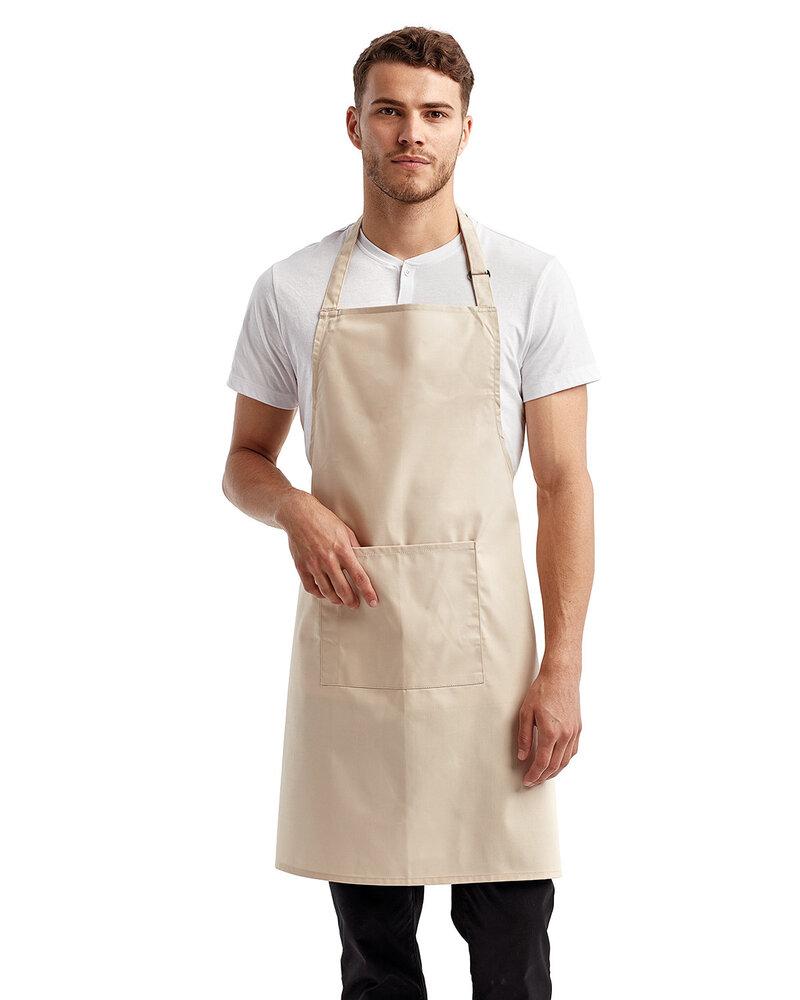 Artisan Collection by Reprime RP154 - Unisex 'Colours' Sustainable Pocket Bib Apron