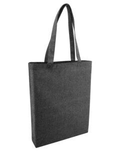 OAD OAD106R - Midweight Recycled Cotton Gusseted Tote Steel Grey