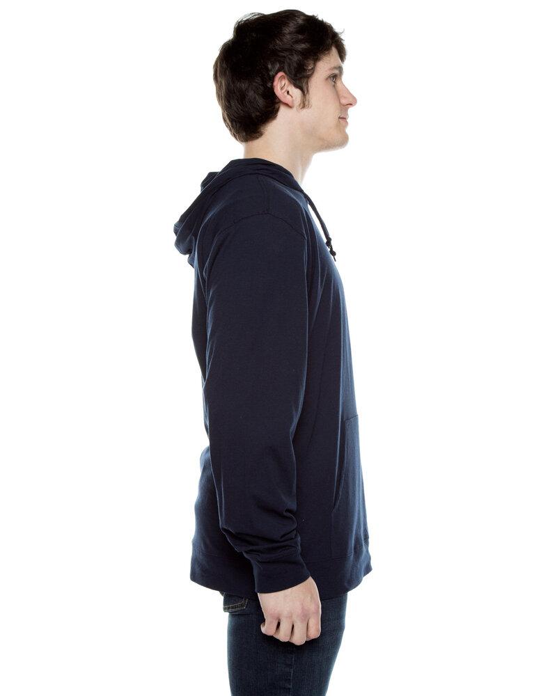 Beimar AHJ701 - Unisex 4.5 oz. Long-Sleeve Jersey Hooded T-Shirt