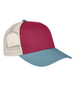 Authentic Pigment AP1919 - Tri-Color Trucker Cap