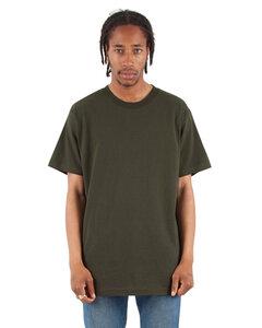 Shaka Wear SHASS - Adult 6 oz., Active Short-Sleeve Crewneck T-Shirt Hunter Green