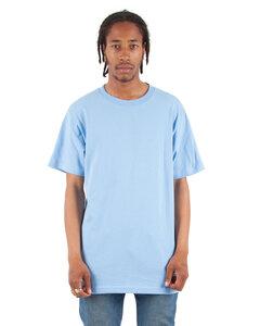 Shaka Wear SHASS - Adult 6 oz., Active Short-Sleeve Crewneck T-Shirt Sky Blue