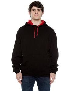 Beimar F1023 - Unisex 10 oz. 80/20 Poly/Cotton Contrast Hood Sweatshirt