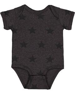 Code V 4329 - Infant Five Star Bodysuit Smoke Star