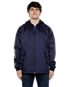 Beimar WB103RB - Unisex Nylon Full Zip Hooded Jacket