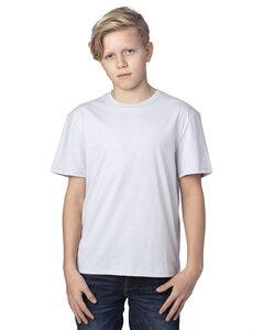 Threadfast 600A - Youth Ultimate T-Shirt Silver