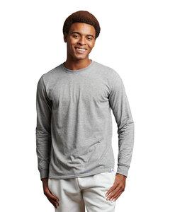 Russell Athletic 64LTTM - Unisex Essential Performance Long-Sleeve T-Shirt Oxford