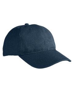 econscious EC7091 - Washed Hemp Unstructured Baseball Cap Navy