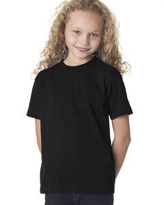 Bayside BA4100 - Youth 6.1 oz., 100 % Cotton T-Shirt Black