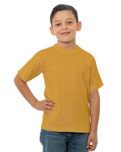 Bayside BA4100 - Youth 6.1 oz., 100 % Cotton T-Shirt Gold