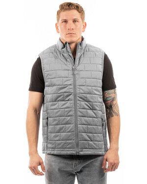 Burnside 8703BU - Adult Box Quilted Puffer Vest