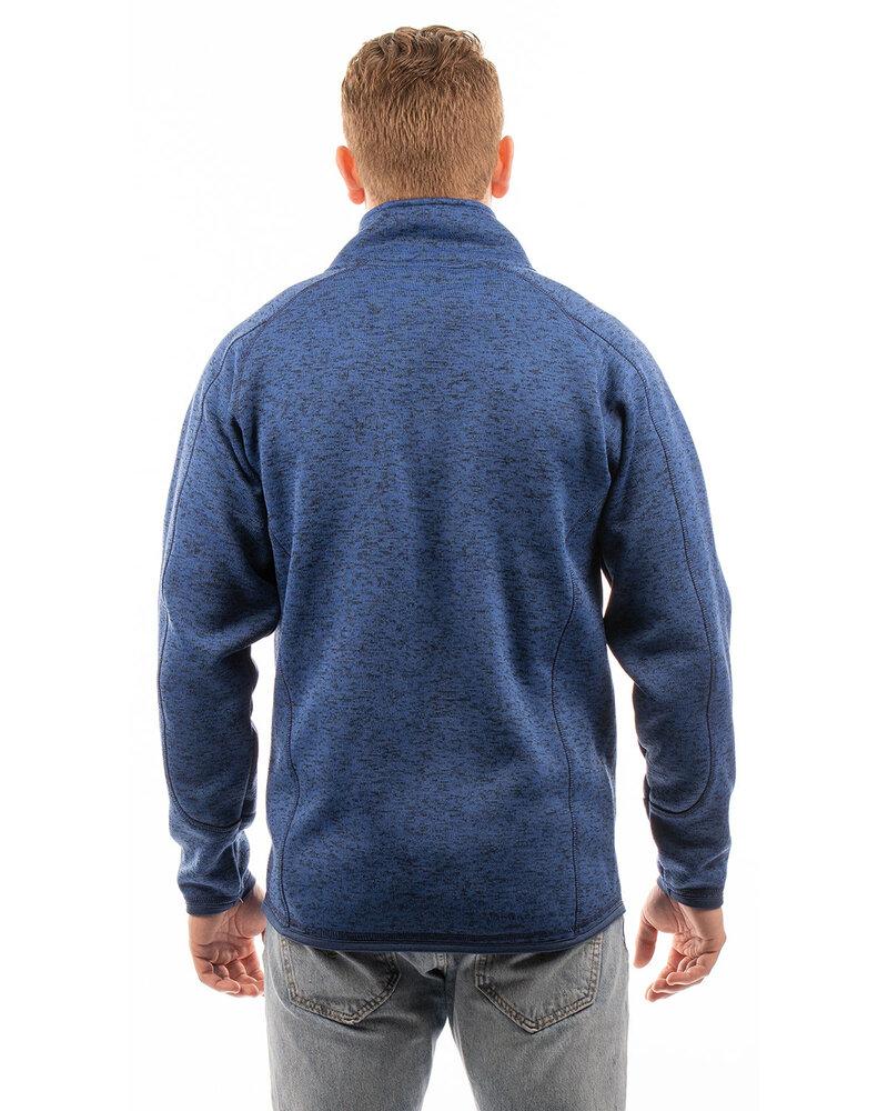 Burnside B3901 - Men's Sweater Knit Jacket