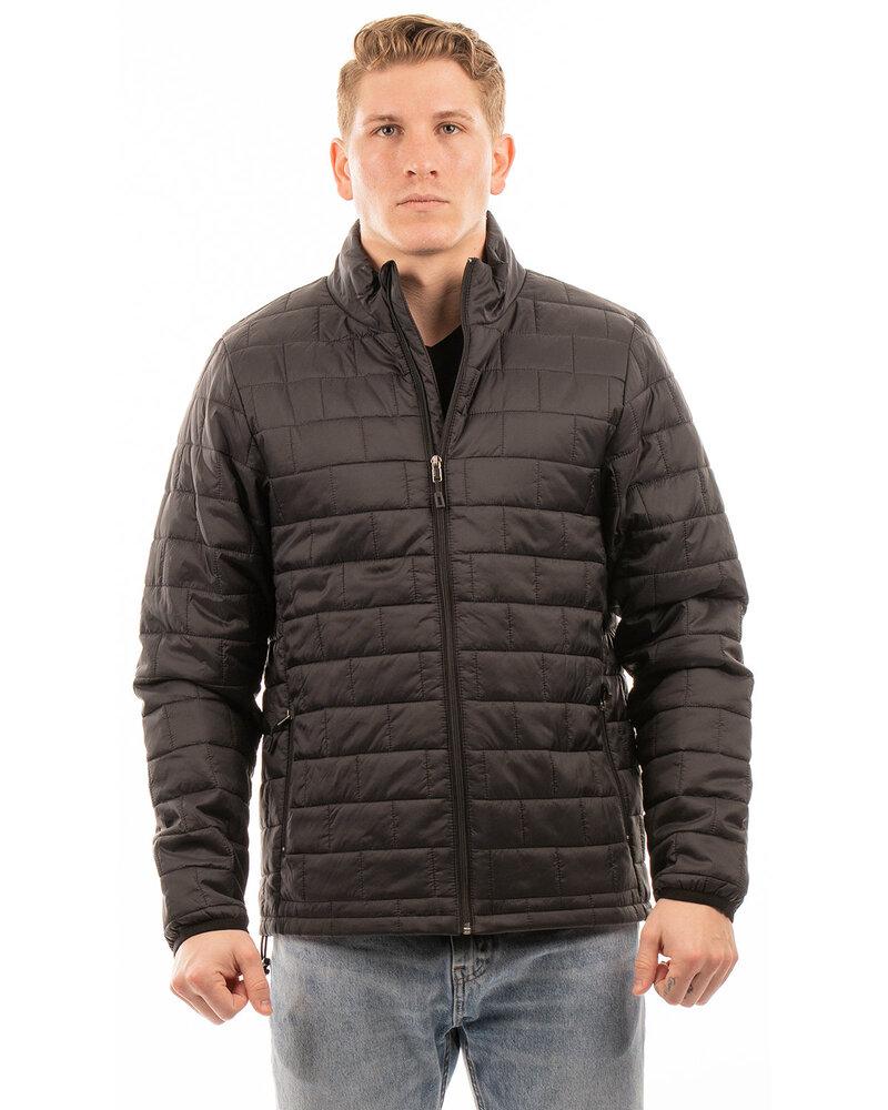 Burnside B8713 - Adult Box Quilted Puffer Jacket