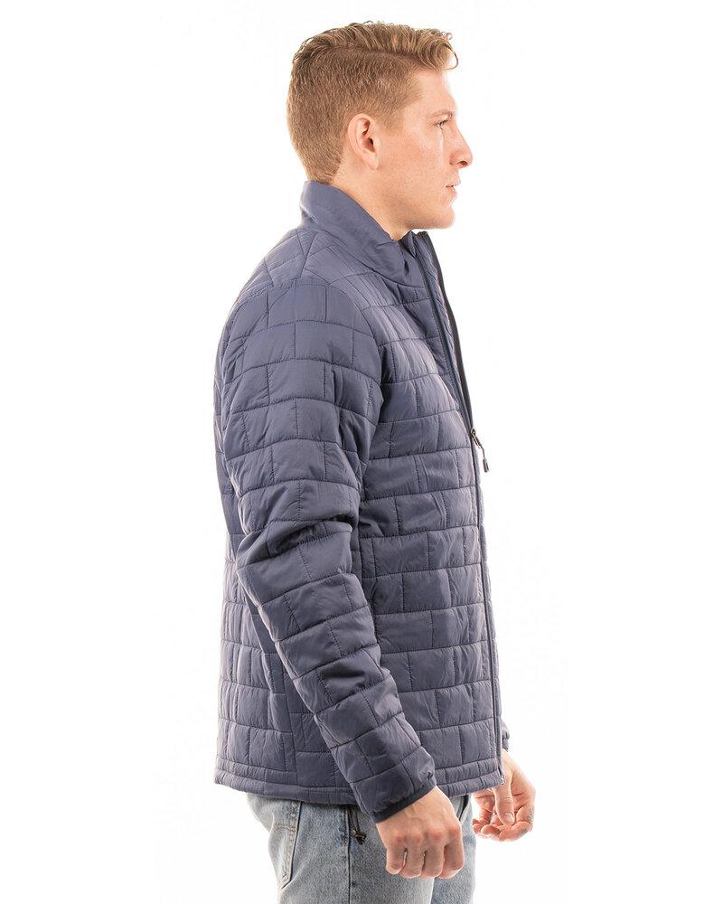 Burnside B8713 - Adult Box Quilted Puffer Jacket