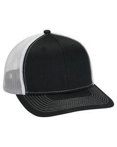 Adams PV112 - Adult Eclipse Cap Black/White