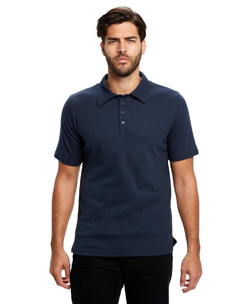 US Blanks US5580 - Men's Jersey Interlock Polo T-Shirt