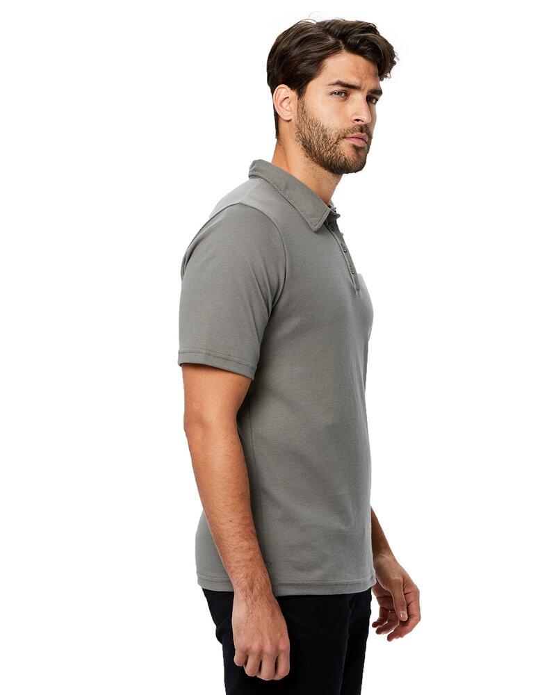 US Blanks US5580 - Men's Jersey Interlock Polo T-Shirt