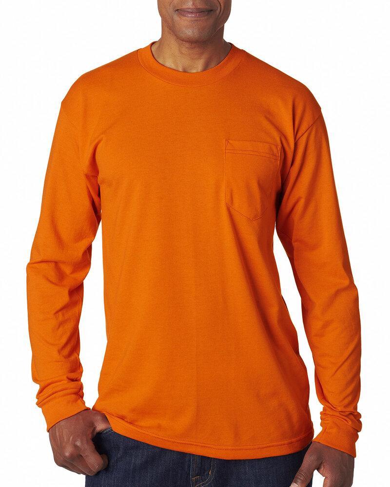 Bayside BA1730 - Adult Long-Sleeve T-Shirt with Pocket