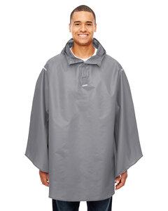Team 365 TT71 - Adult Zone Protect Packable Poncho Sport Graphite