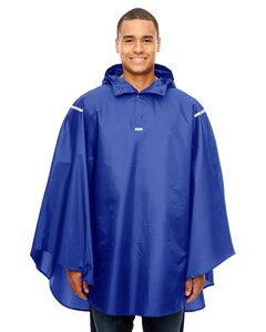Team 365 TT71 - Adult Zone Protect Packable Poncho Sport Royal