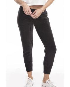 US Blanks US571 - Ladies Velour Pants Black