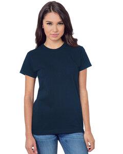 Bayside BA3075 - Ladies Union-Made 6.1 oz., Cotton T-Shirt Navy