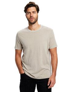 US Blanks US4000G - Men's Supima Garment-Dyed Crewneck T-Shirt Latte