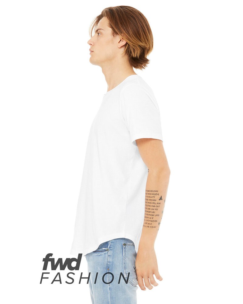 Bella+Canvas 3003C - FWD Fashion Men's Curved Hem Short Sleeve T-Shirt