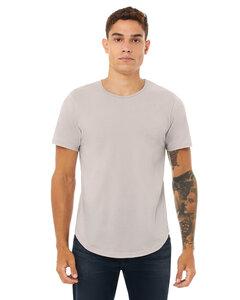 Bella+Canvas 3003C - FWD Fashion Men's Curved Hem Short Sleeve T-Shirt Hthr Cool Grey