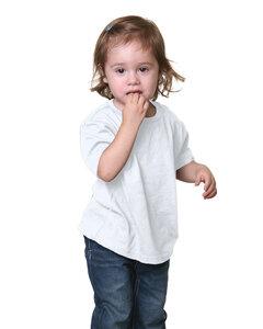 Bayside BA4125 - Toddler 5.4 oz., 100% Cotton T-Shirt White